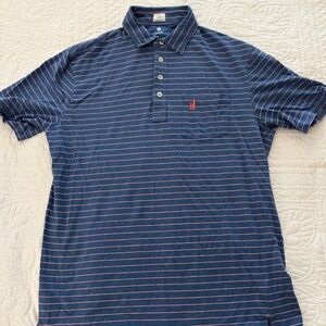 Johnnie-O Hangin’ Out 4 button polo shirt. Size Medium